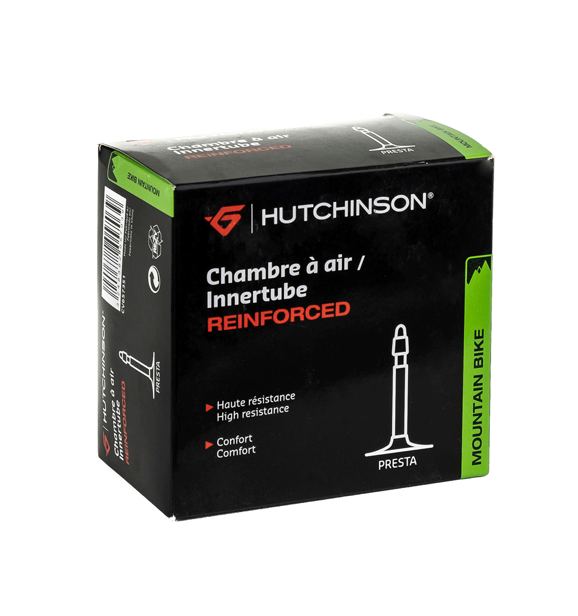 Hutchinson Chambre a air velo 500 x 28-42a hutchinson valve presta 32mm 101g Cyclisme 